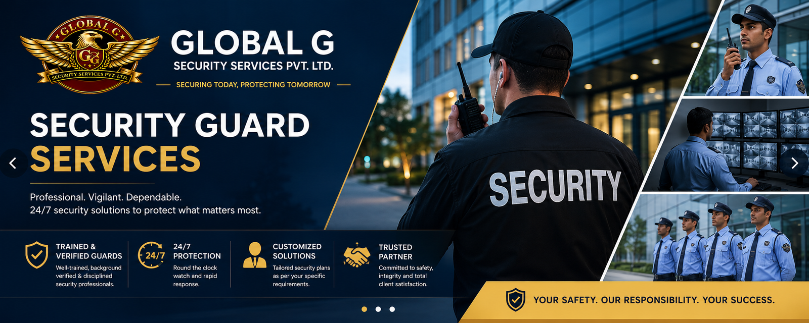 We provide Security Guard Services
